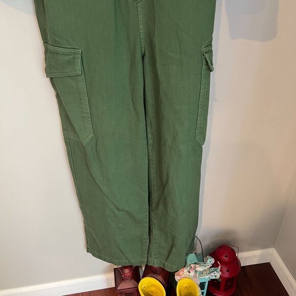 Boyish THE TROY Carpenter Uitlity Jumpsuit Small in Army Green - Picture 4 of 11